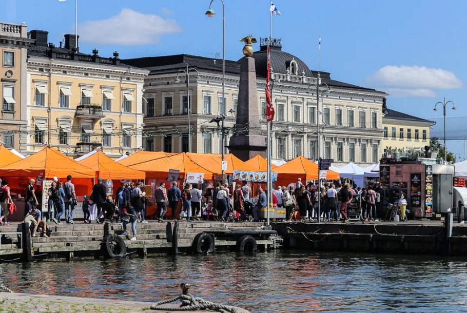 Market Square (Kauppatori), Helsinki, Finland
